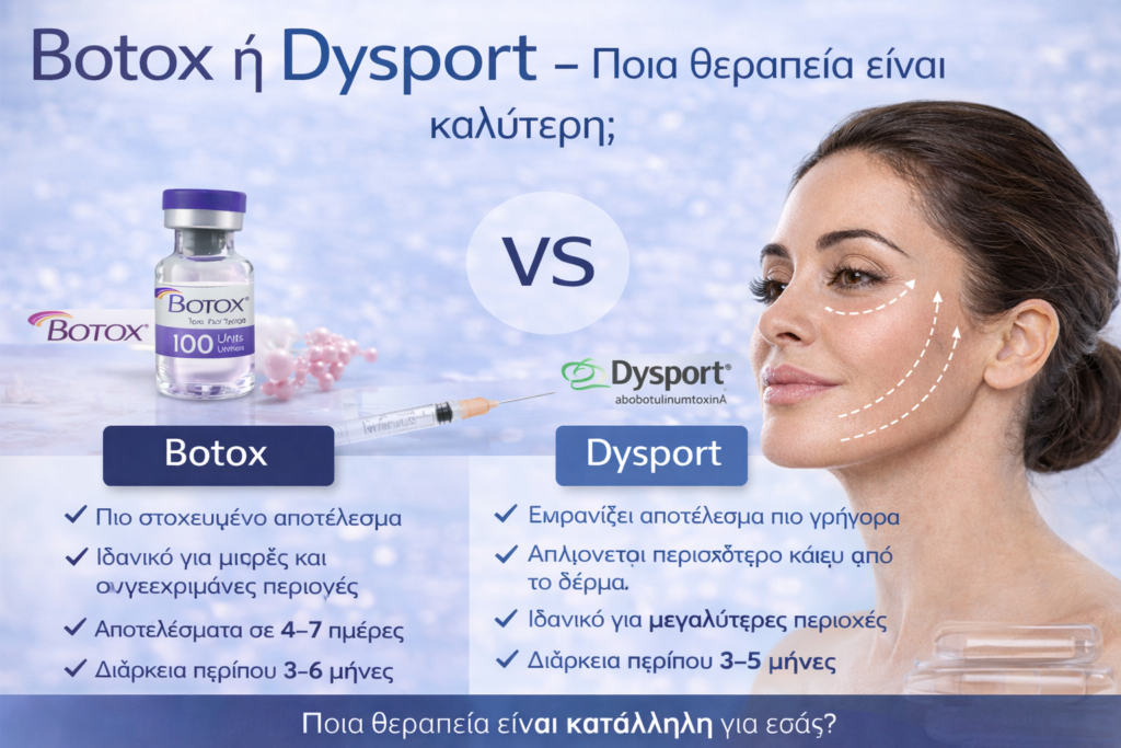 botox ή dysport