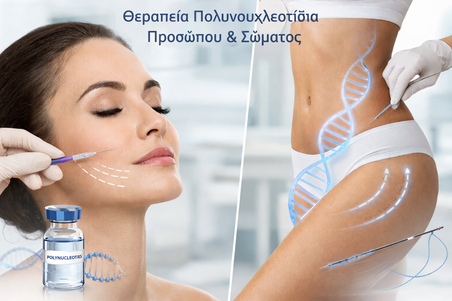 θεραπεία πολυνουκλεοτιδια προσωπου και σώματος